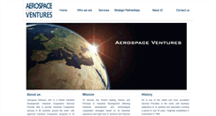 Desktop Screenshot of aerospace-ventures.com